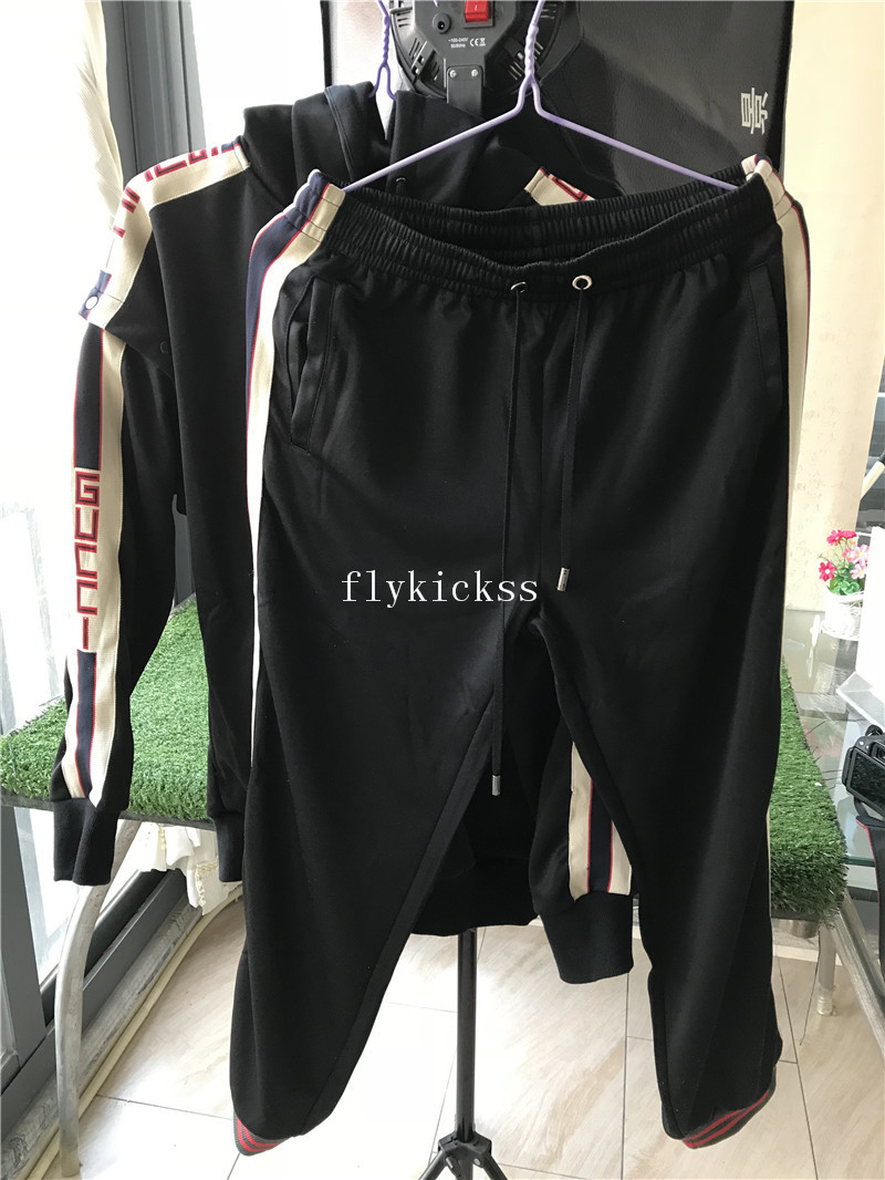 A Set Of GC Black Hoodie Trousers & Sport Suit